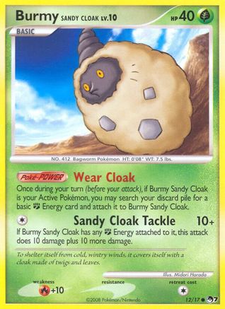 Burmy Sandy Cloak (12) - POP Series 7