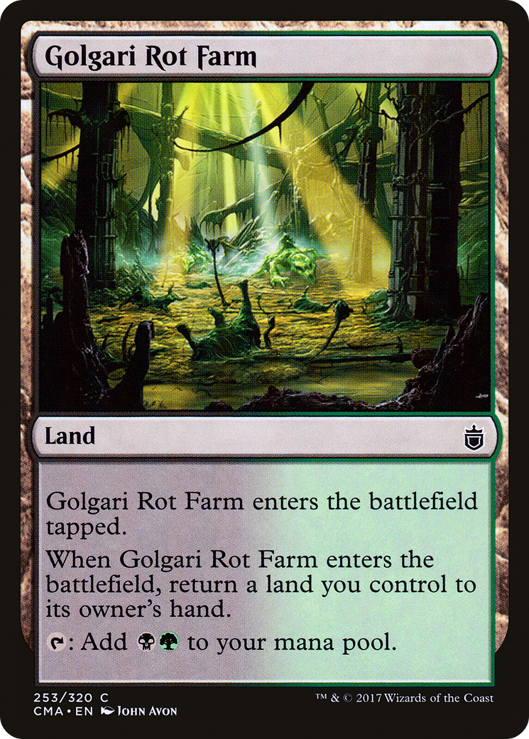 Golgari Rot Farm (253) - Commander Anthology