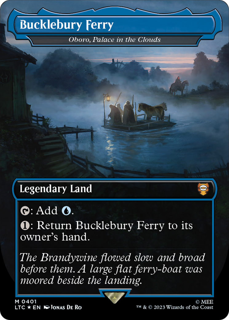 Oboro, Palace in the Clouds (401) Foil - Tales of Middle-earth Commander