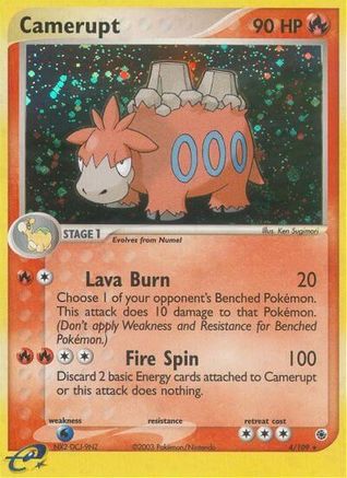 Camerupt (4/109) [EX: Ruby & Sapphire] | Silver Goblin