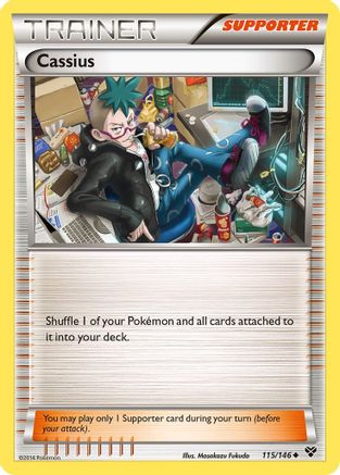 Cassius (115) - XY Base Set