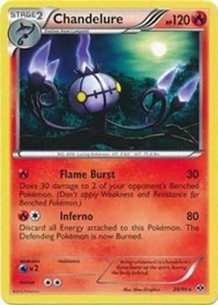 Chandelure - 20/99 (20) - Deck Exclusives