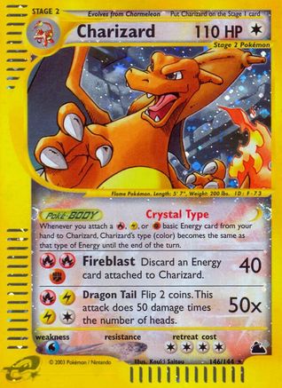 Charizard (146/144) [Skyridge] | Silver Goblin