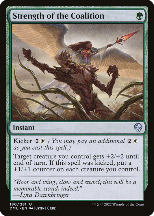Strength of the Coalition [Dominaria United] Foil
