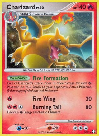Charizard (1) Holofoil - Arceus