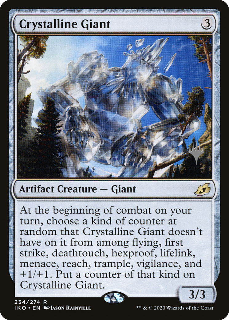 Crystalline Giant (Promo Pack) [Ikoria: Lair of Behemoths Promos] | Silver Goblin