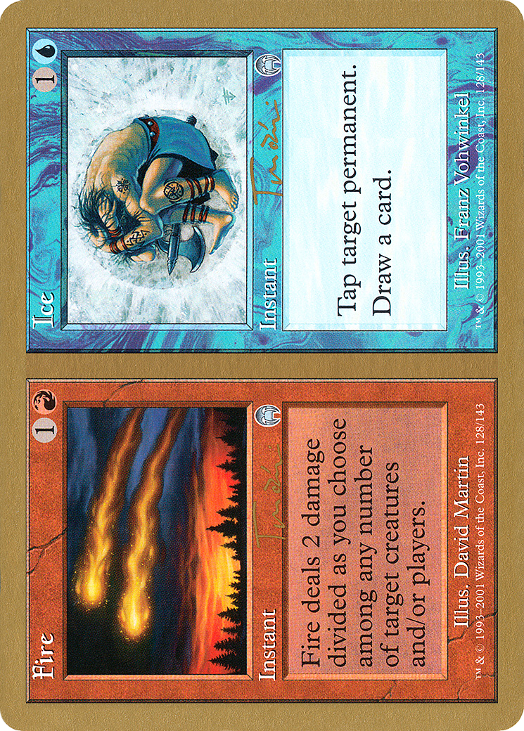 Fire // Ice (Retro) (jt128) - World Championship Decks 2001