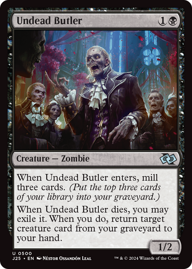 Undead Butler [Foundations Jumpstart] | Silver Goblin