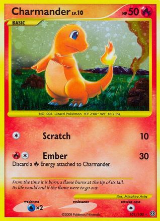 Charmander (101/100) [Diamond & Pearl: Stormfront] | Silver Goblin