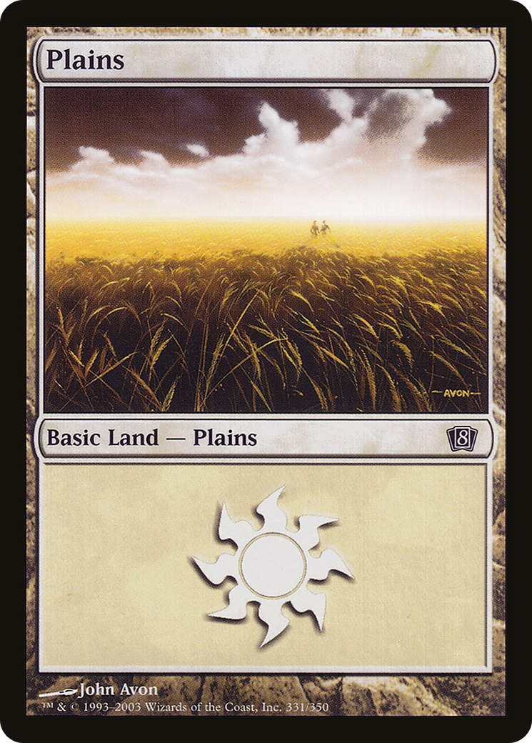 Plains (331) Foil - Eighth Edition