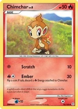 Chimchar (76/130) [Diamond & Pearl: Base Set] | Silver Goblin