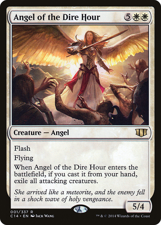 Angel of the Dire Hour (001) - Commander 2014
