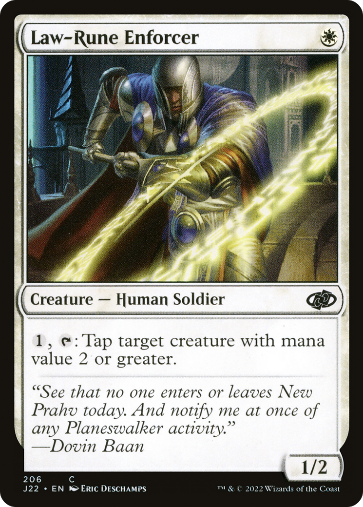 Law-Rune Enforcer (206) - Jumpstart 2022