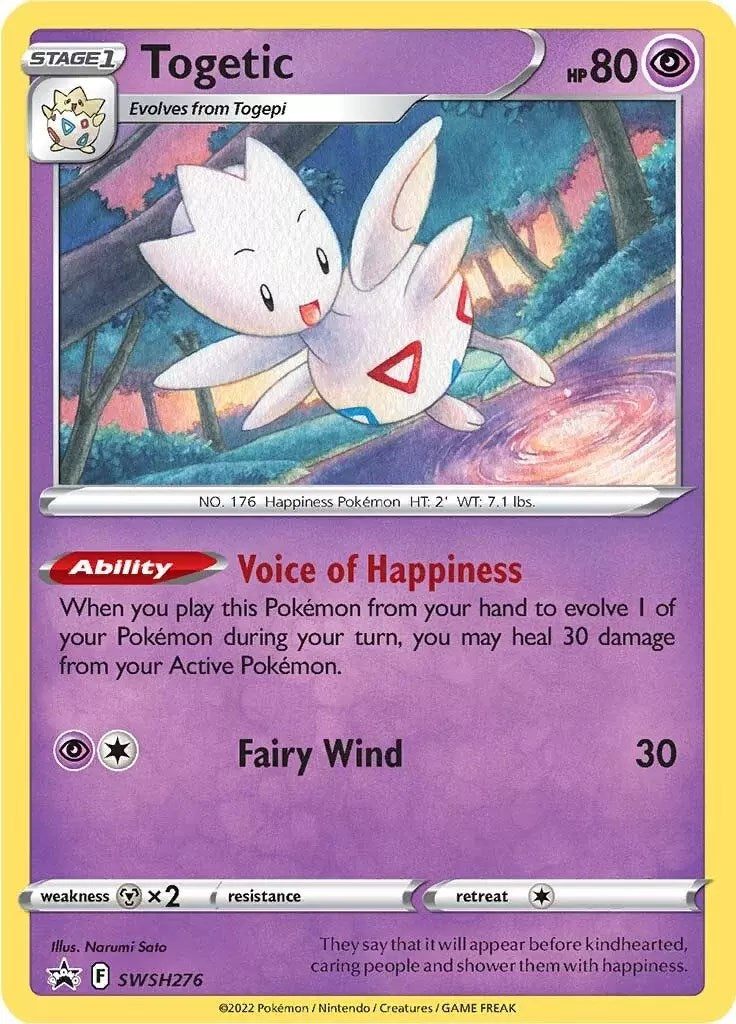 Togetic (SWSH276) [Sword & Shield: Black Star Promos] | Silver Goblin