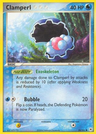 Clamperl (58) - Hidden Legends