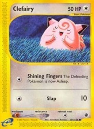 Clefairy (101/165) [Expedition: Base Set] Reverse Holofoil