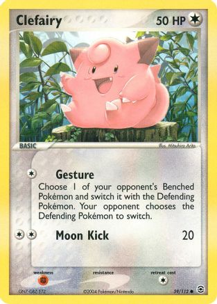 Clefairy (59/112) [EX: FireRed & LeafGreen] Reverse Holofoil