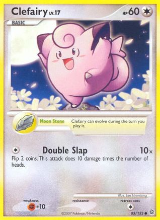 Clefairy (83/132) [Diamond & Pearl: Secret Wonders] | Silver Goblin