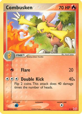 Combusken (2/10) [EX: Trainer Kit - Latias] | Silver Goblin