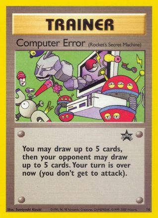 Computer Error (16) [Wizards of the Coast: Black Star Promos] | Silver Goblin