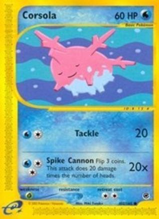 Corsola (102/165) [Expedition: Base Set] | Silver Goblin