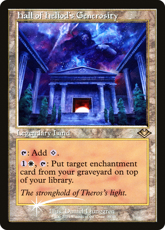 Hall of Heliod's Generosity (Retro) (039) Foil - Modern Horizons 1 Timeshifts