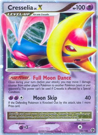 Cresselia LV.X (103) Holofoil - Great Encounters