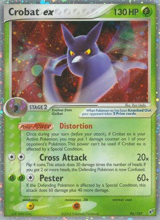 Crobat ex (96) Holofoil - Deoxys