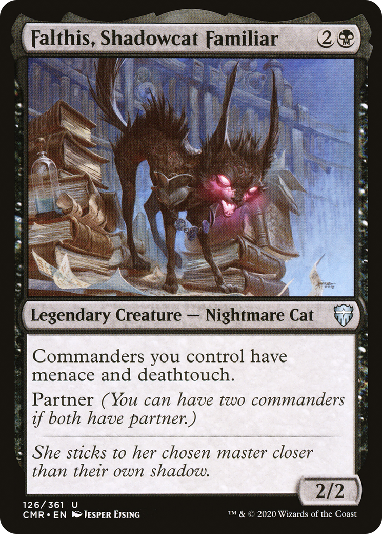 Falthis, Shadowcat Familiar (126) - Commander Legends