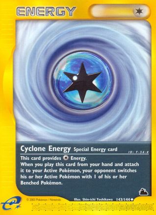 Cyclone Energy (143/144) [Skyridge] | Silver Goblin