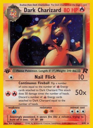 Dark Charizard (4/82) [Team Rocket Unlimited] | Silver Goblin