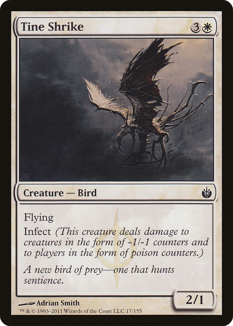 Tine Shrike (017) Foil - Mirrodin Besieged