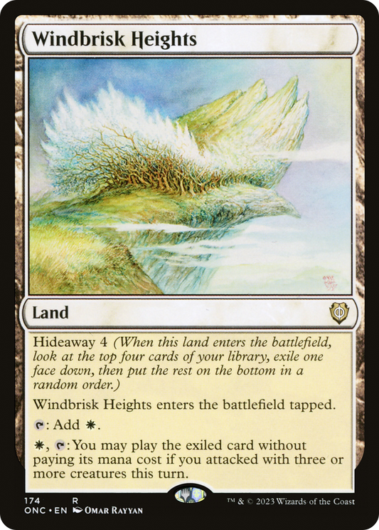 Windbrisk Heights (174) - Phyrexia: All Will Be One Commander