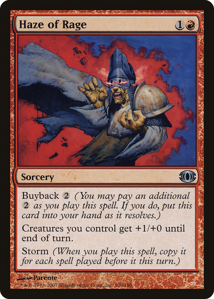 Haze of Rage (100) Foil - Future Sight