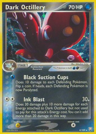 Dark Octillery (8) Holofoil - Team Rocket Returns