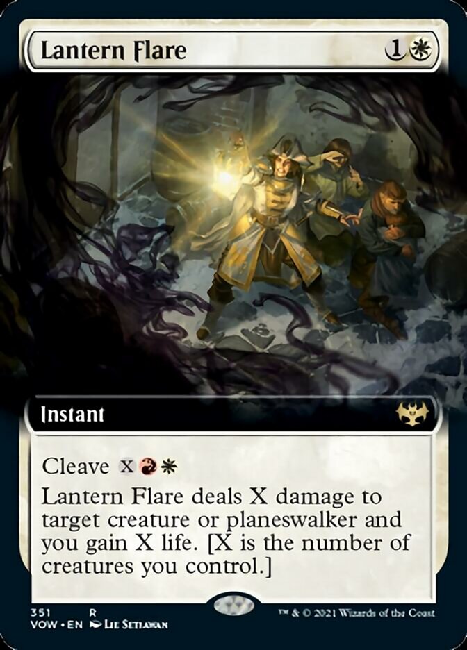 Lantern Flare (Extended Art) [Innistrad: Crimson Vow] | Silver Goblin