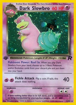 Dark Slowbro (12) (12) - Team Rocket