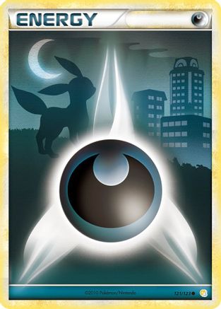 Darkness Energy (Basic) (121) Reverse Holofoil - HeartGold SoulSilver