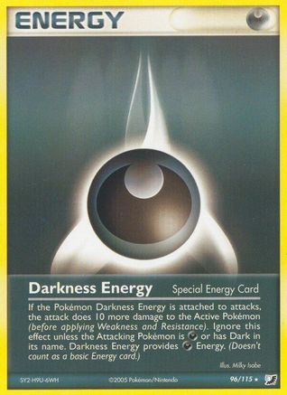 Darkness Energy (96/115) (Stamped) [EX: Unseen Forces] | Silver Goblin