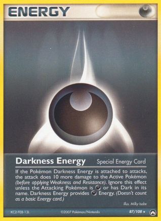 Darkness Energy (87/108) (Stamped) [EX: Power Keepers] | Silver Goblin