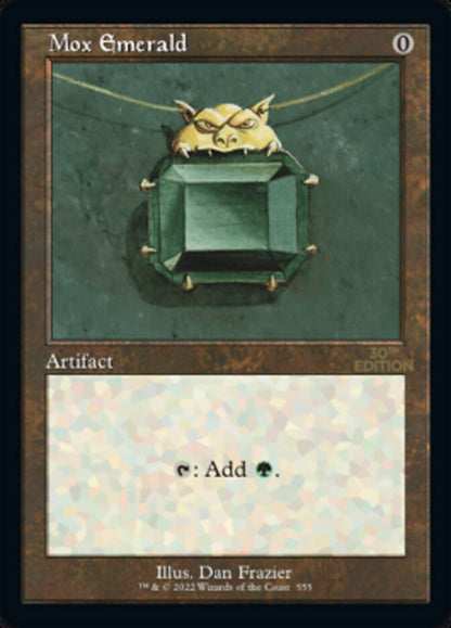 Mox Emerald (Retro) (555) - 30th Anniversary Edition