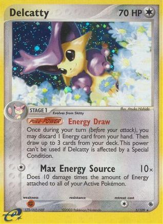 Delcatty (5/109) [EX: Ruby & Sapphire] Reverse Holofoil