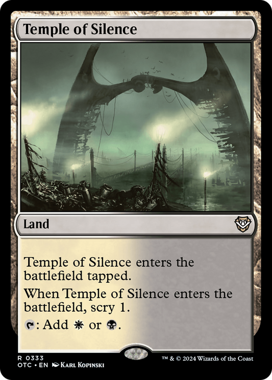 Temple of Silence (333) - Outlaws of Thunder Junction Commander