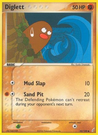 Diglett (50) - Crystal Guardians