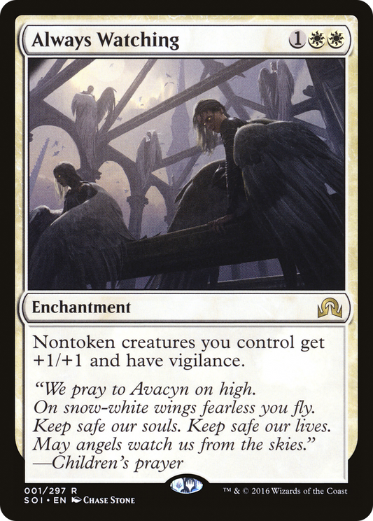 Always Watching (001) Foil - Shadows over Innistrad