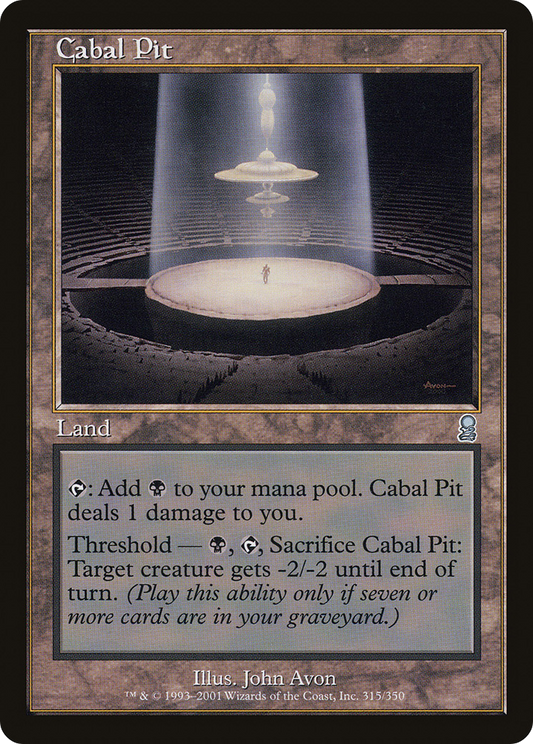 Cabal Pit [Odyssey] Foil
