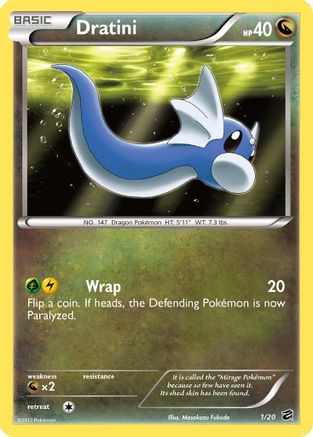 Dratini (1/20) [Black & White: Dragon Vault] | Silver Goblin