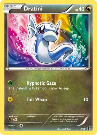 Dratini (2) (2) Holofoil - Dragon Vault