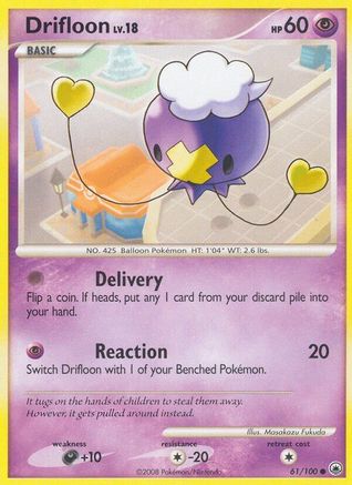 Drifloon (61/100) [Diamond & Pearl: Majestic Dawn] | Silver Goblin