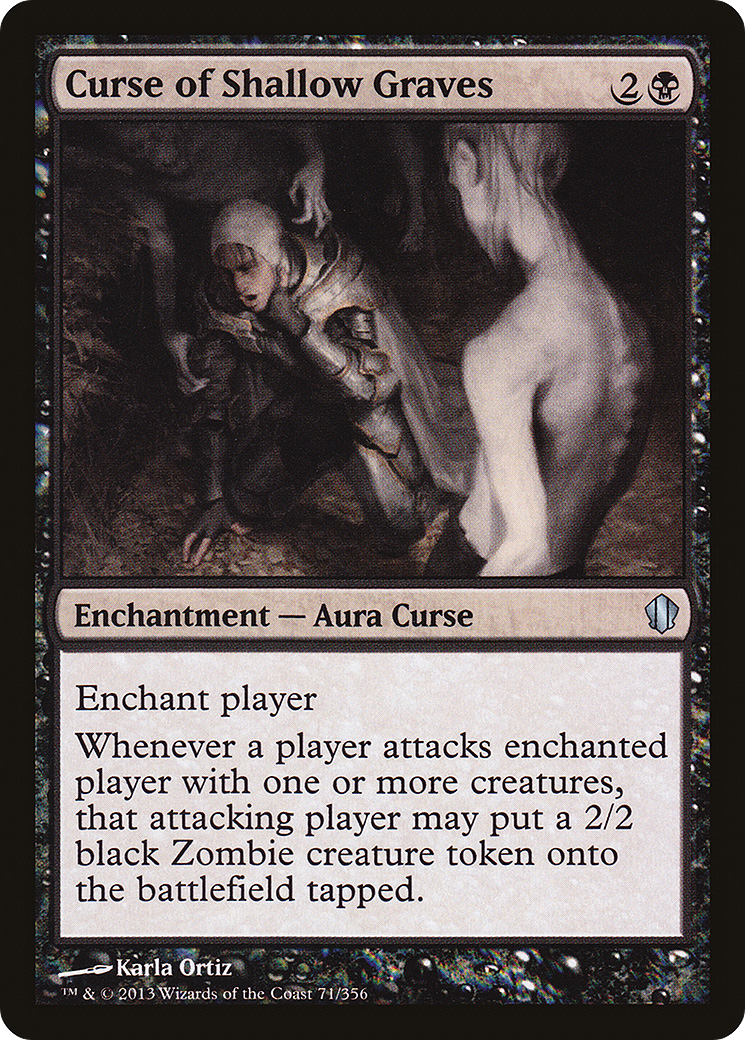 Curse of Shallow Graves (071) - Commander 2013